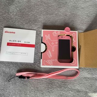 エヌティティドコモ(NTTdocomo)のキッズケータイ　docomo  SH-03M(携帯電話本体)