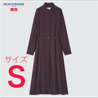 ユニクロ(UNIQLO)のUNIQLO×INES プリントワンピース(ロングワンピース/マキシワンピース)