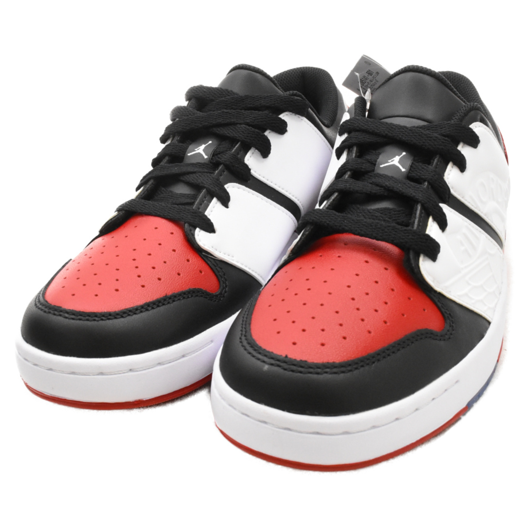 NIKE(ナイキ)のNIKE ナイキ AIR JORDAN NU RETRO 1 LOW エアジョーダン ニューレトロ ローカットスニーカー ホワイト/ブラック/レッド US8/26cm DV5141-601 メンズの靴/シューズ(スニーカー)の商品写真