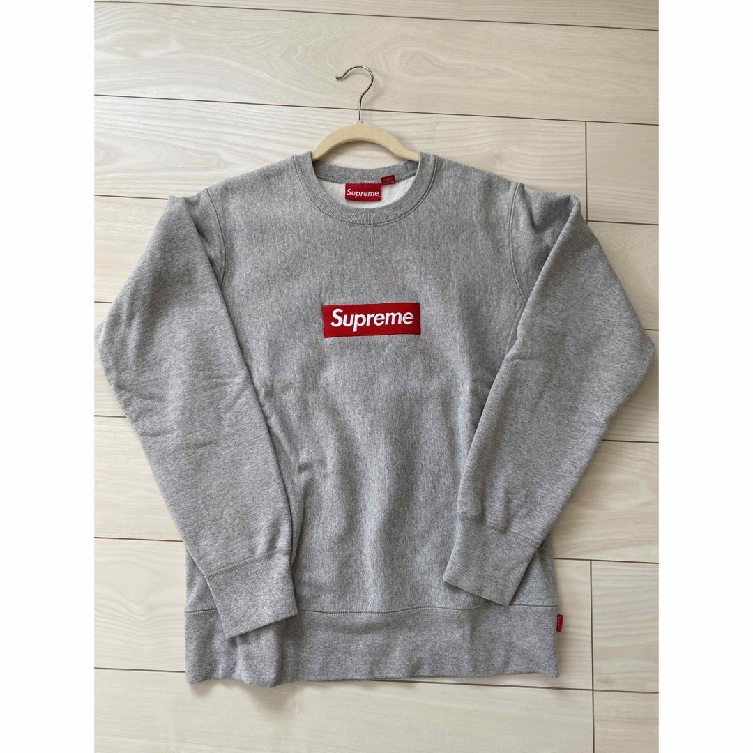 15AW S Supreme Box Logo Crewneck Sweat