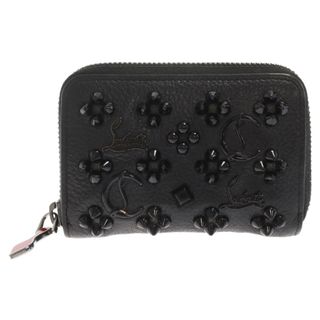 Christian Louboutin - CHRISTIAN LOUBOUTIN クリスチャンルブタン Panettone Zipper Card Wallet パネトーネジッパー カードケース コインケース ブラック