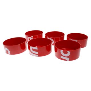 SUPREME シュプリーム 23SS Heller Bowls Set of 6 ヘラー ボウル 6個セット 食器 皿 レッド