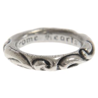 クロムハーツ(Chrome Hearts)のCHROME HEARTS クロムハーツ SCRL BAND スクロールバンドリング シルバー(リング(指輪))