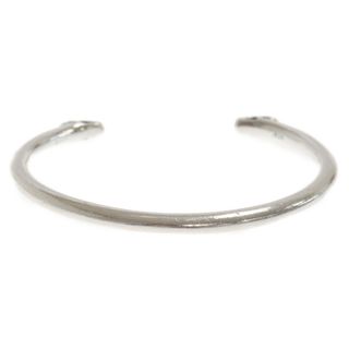 クロムハーツ(Chrome Hearts)のCHROME HEARTS クロムハーツ BANGLE DOUBLE DOG ダブルドッグ バングル シルバー(バングル/リストバンド)