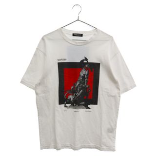 アンダーカバー(UNDERCOVER)のUNDERCOVER アンダーカバー MARS89 グラフィックプリント半袖Tシャツ ホワイト カットソー(Tシャツ/カットソー(半袖/袖なし))