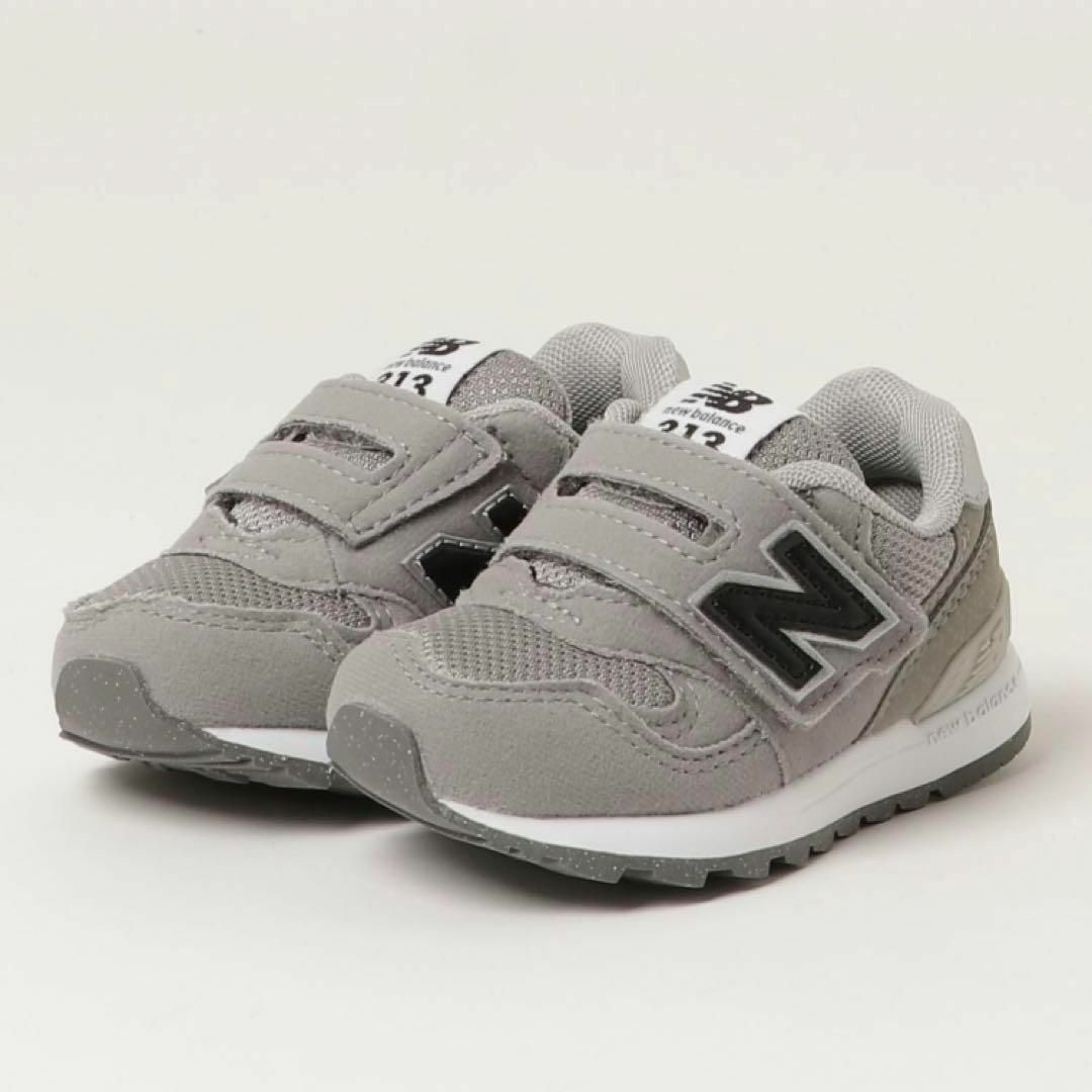 New Balance(ニューバランス)の【新品】ニューバランス　子供　靴 キッズ　スニーカー　13.5センチ　グレー キッズ/ベビー/マタニティのベビー靴/シューズ(~14cm)(スニーカー)の商品写真