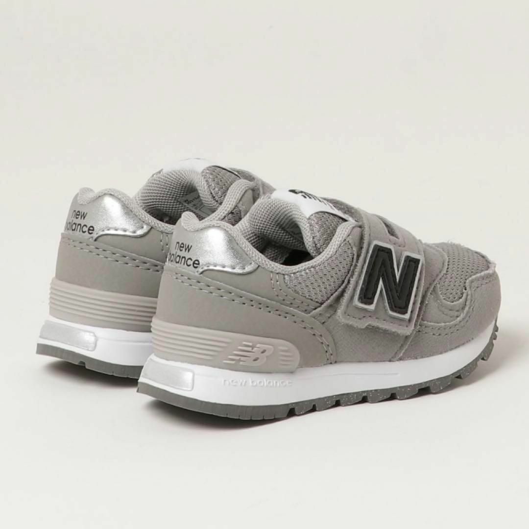 New Balance(ニューバランス)の【新品】ニューバランス　子供　靴 キッズ　スニーカー　13.5センチ　グレー キッズ/ベビー/マタニティのベビー靴/シューズ(~14cm)(スニーカー)の商品写真