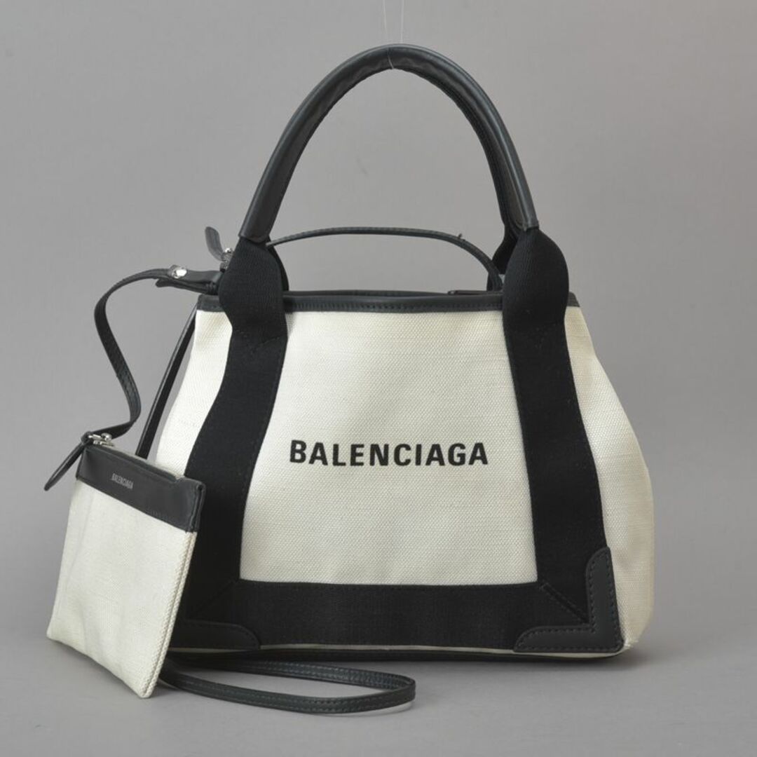 斜め掛け【レアカラー】Balenciaga バレンシアガ　キャンバス×レザー