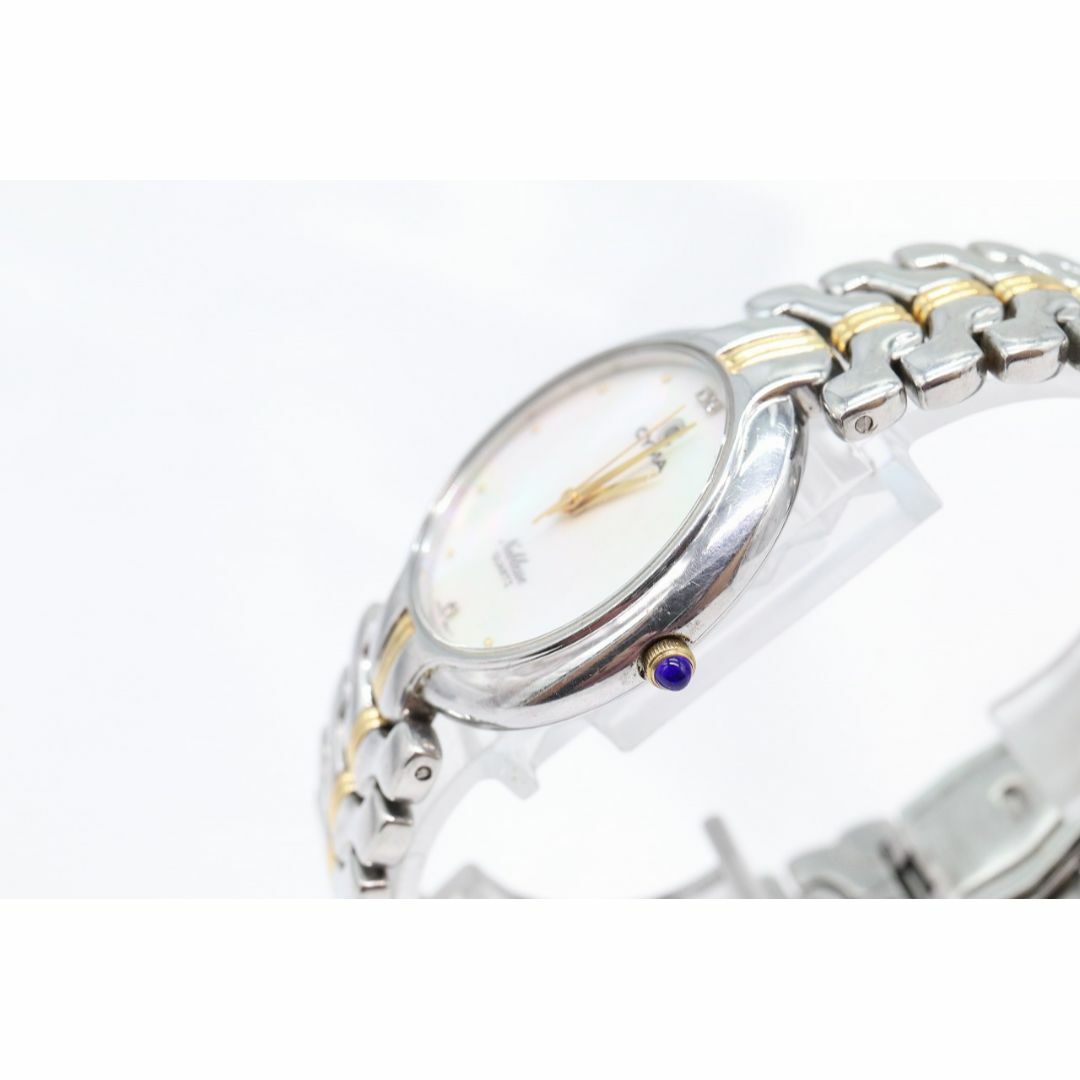 CYMA(シーマ)の【W126-434】動作品 電池交換済 シーマ ノブレス シェル文字盤 腕時計 メンズの時計(腕時計(アナログ))の商品写真