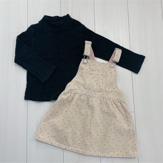 ザラキッズ(ZARA KIDS)のzarababy  ジャンパースカート　トップス(スカート)