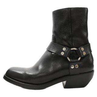 セリーヌ(celine)のCELINE セリーヌ RIDER BOOTS バックロゴハーネスライダーブーツ MG1202 ブラック(ブーツ)