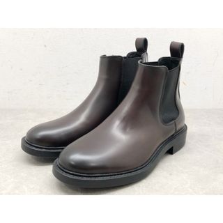 ザラ(ZARA)のZARA(ザラ) CHELSEA BOOTS チェルシーブーツ サイドゴアブーツ ボルドー サイズ39 約25.5cm 【C0962-007】(ブーツ)