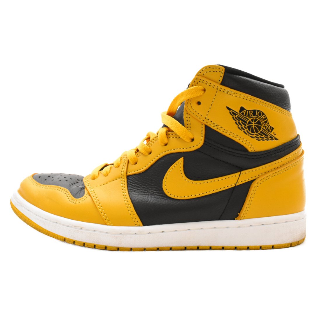 NIKE(ナイキ)のNIKE ナイキ AIR JORDAN1 RETRO HIGH OG Pollen エアジョーダン1 ハイカットスニーカー パラン イエロー/ブラック US10/28cm 555088-701 メンズの靴/シューズ(スニーカー)の商品写真