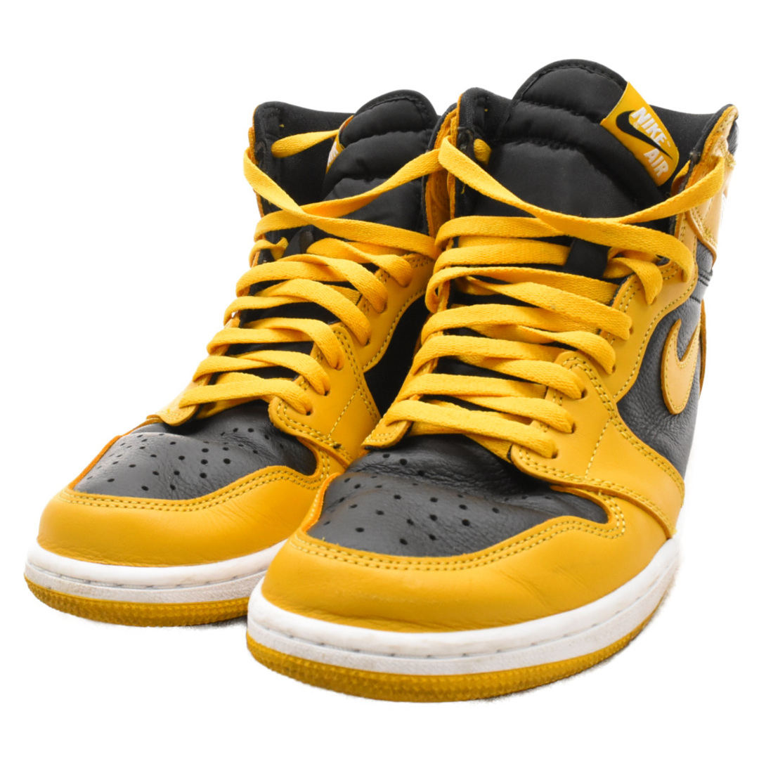 NIKE(ナイキ)のNIKE ナイキ AIR JORDAN1 RETRO HIGH OG Pollen エアジョーダン1 ハイカットスニーカー パラン イエロー/ブラック US10/28cm 555088-701 メンズの靴/シューズ(スニーカー)の商品写真