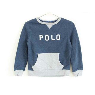 ラルフローレン(Ralph Lauren)の†ラルフローレン/Ralph Lauren†120cm(6) トレーナー/スウェット/スエット 紺【中古】子供服 キッズ kids 男の子 女の子 春秋冬 tops 322042(トレーナー)