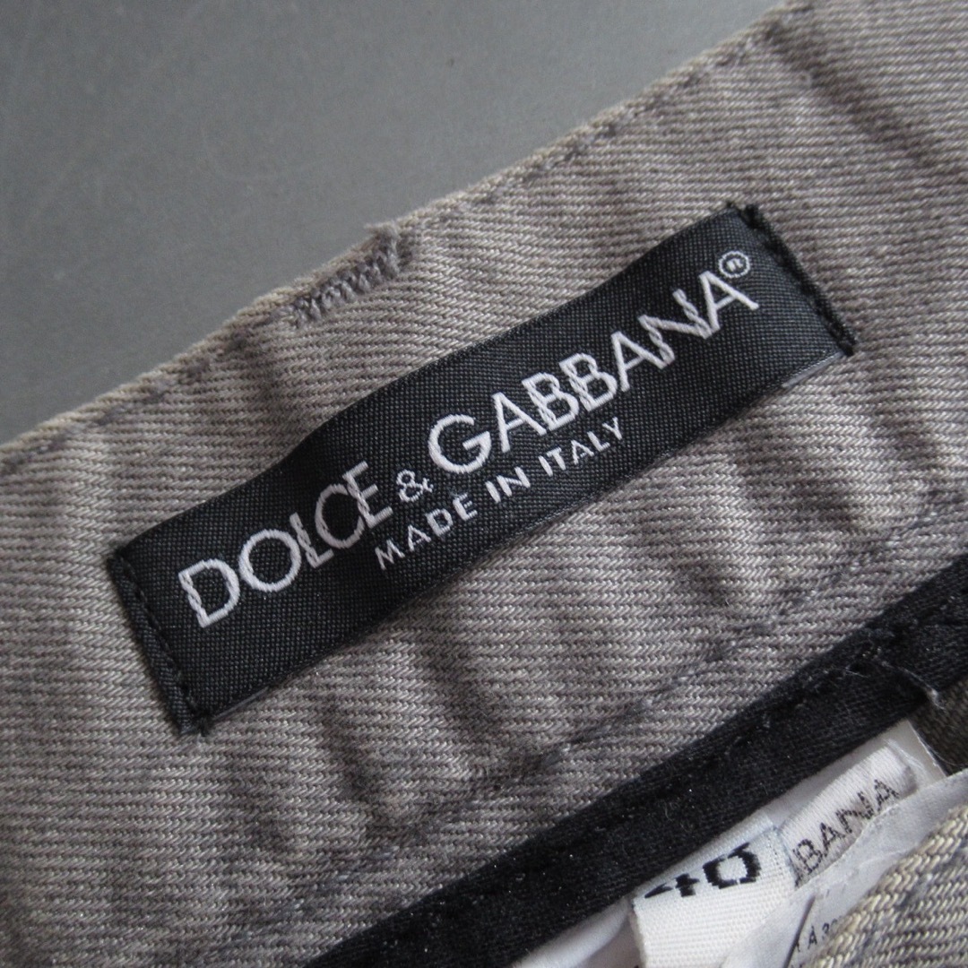 DOLCE&GABBANA(ドルチェアンドガッバーナ)のDOLCE&GABBANA ダメージ 加工 テーパード デニム パンツ ジーンズ メンズのパンツ(デニム/ジーンズ)の商品写真