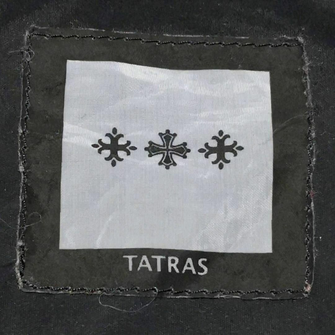 TATRAS(タトラス)の美品 L タトラス カシミヤ ウール エルコーレ ダウンジャケット 灰 フード メンズのジャケット/アウター(ダウンジャケット)の商品写真