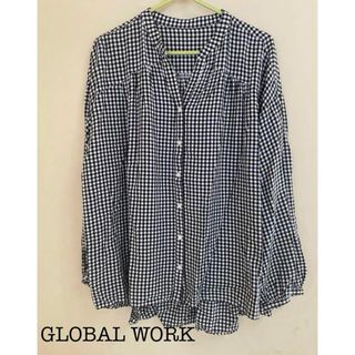 グローバルワーク(GLOBAL WORK)のグローバルワーク シャツ Lサイズ 美品！(シャツ/ブラウス(長袖/七分))