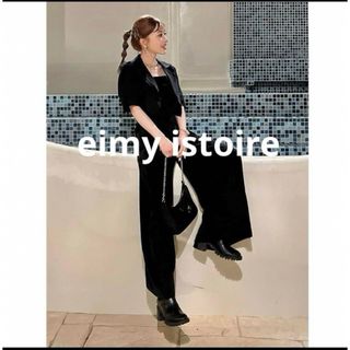 エイミーイストワール(eimy istoire)の9日迄の出品eimy istoire シアーシャツセットコンビネゾン サロペット(サロペット/オーバーオール)