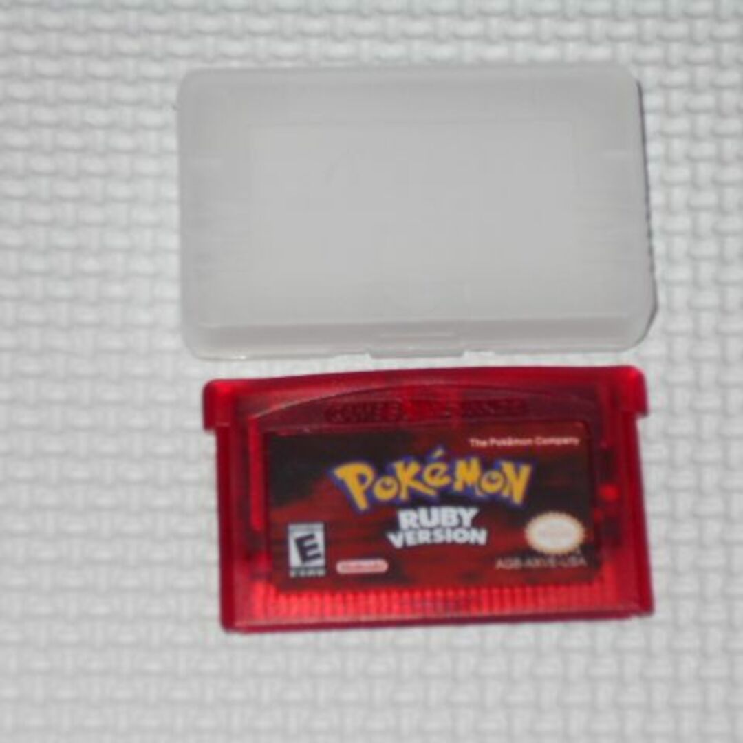 GBA★POKEMON RUBY VERSION 海外版 北米版 端子清掃済