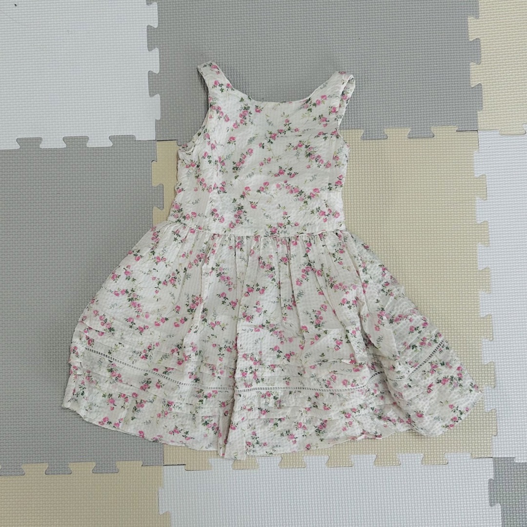 POLO RALPH LAUREN(ポロラルフローレン)のラルフローレン 花柄ワンピース キッズ/ベビー/マタニティのキッズ服女の子用(90cm~)(ワンピース)の商品写真