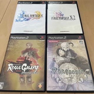 プレイステーション2(PlayStation2)のPS2ソフト ローグギャラクシー ディレクターズカット他RPG系4本セット(家庭用ゲームソフト)