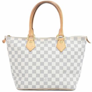 ルイヴィトン(LOUIS VUITTON)の本物 ルイヴィトン LOUIS VUITTON LV サレヤ PM ダミエ アズール トートバッグ ハンドバッグ ホワイト N51186 Saleya ビトン バッグ 中古(トートバッグ)