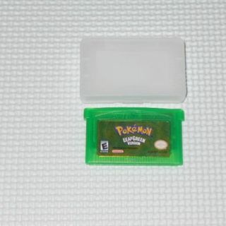 ゲームボーイアドバンス(ゲームボーイアドバンス)のGBA★POKEMON LEAFGREEN VERSION 海外版 北米版(携帯用ゲームソフト)