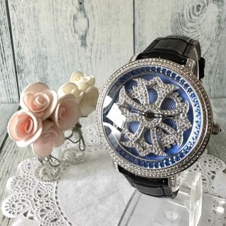 【電池交換済】Anne Coquine 腕時計 アンコキーヌ 46mm