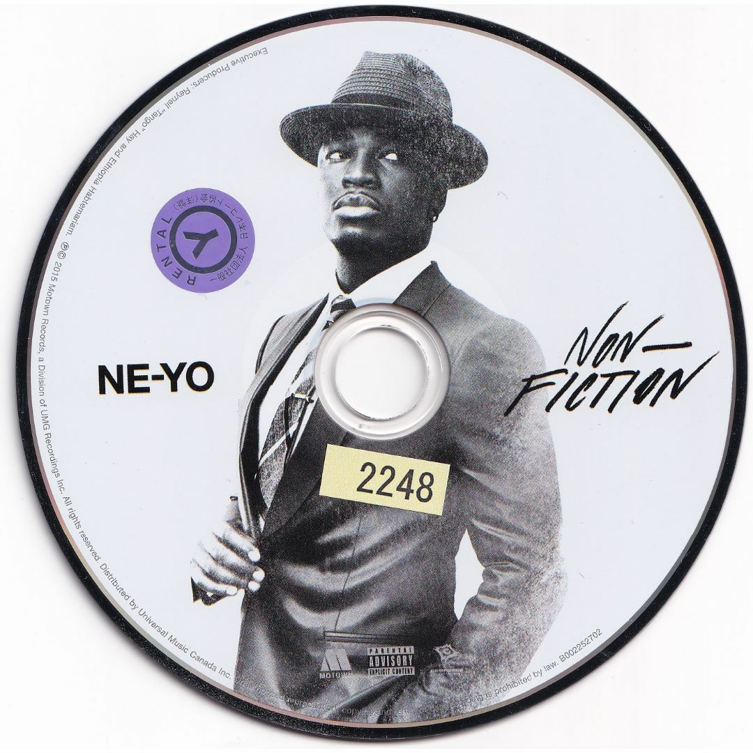 W11865　Non-Fiction 　Ne-Yo(ニーヨ) 　中古CD エンタメ/ホビーのCD(R&B/ソウル)の商品写真