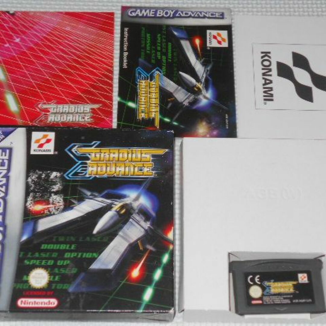 ゲームボーイアドバンス - GBA★GRADIUS GALAXIES 海外版 北米版 端子清掃済
