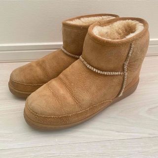 ミネトンカ(Minnetonka)のミネトンカ MINNETONKA ムートンブーツ　7 24cm 24.5cm(ブーツ)