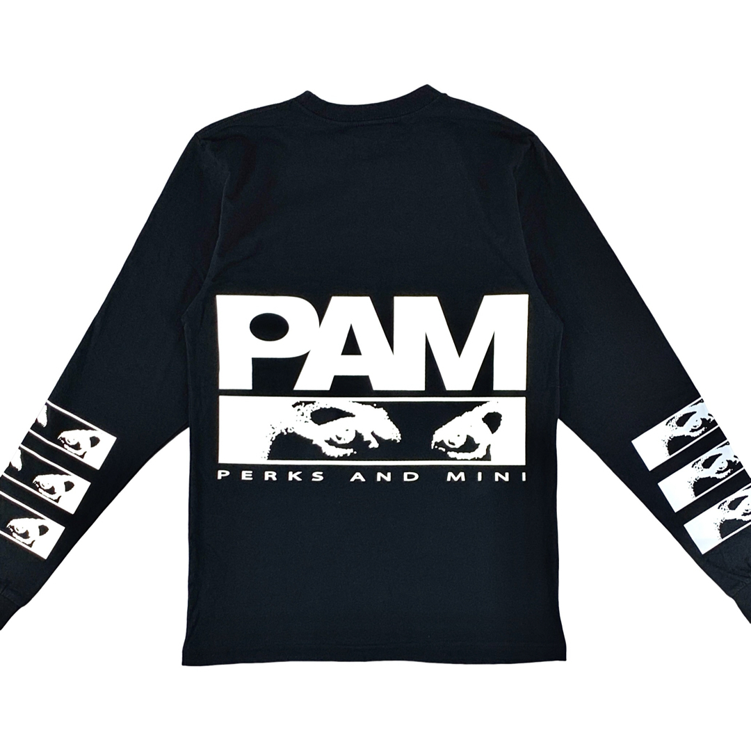 P.A.M.(パム)の新品 Perks And Mini リフレクター ブランドロゴ プリント ロンT メンズのトップス(Tシャツ/カットソー(七分/長袖))の商品写真