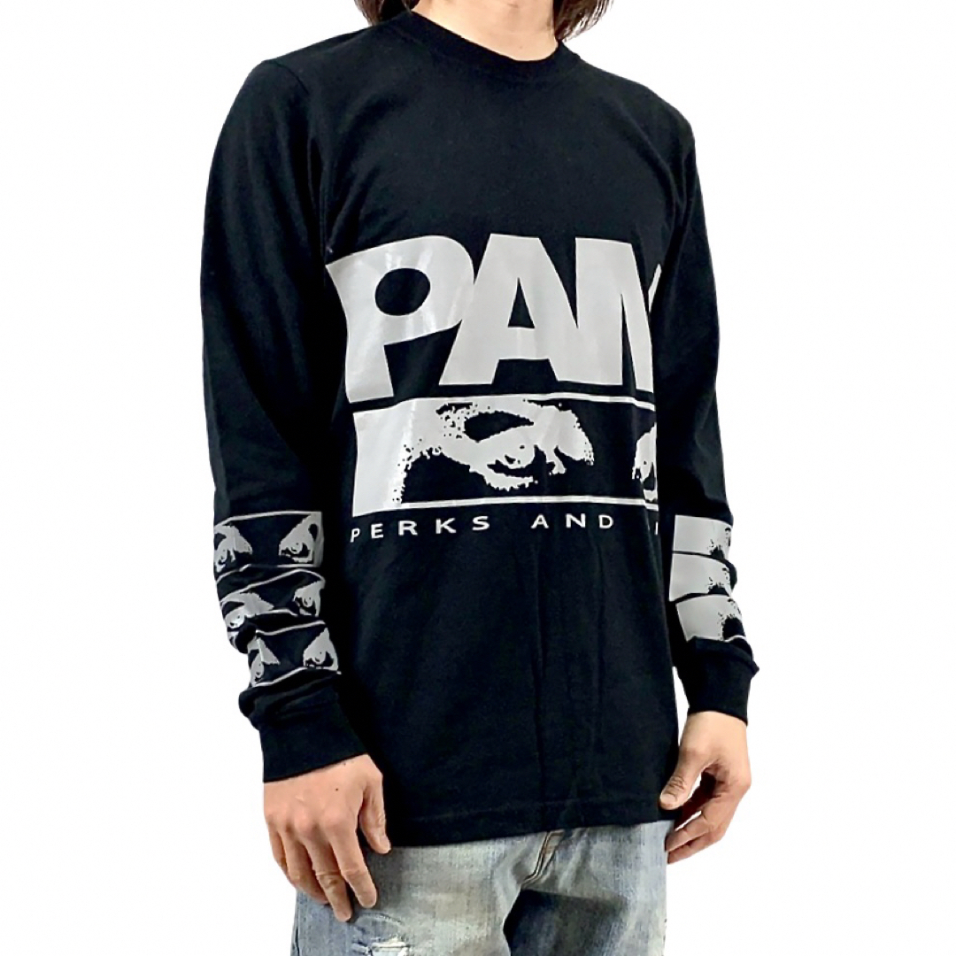 P.A.M.(パム)の新品 Perks And Mini リフレクター ブランドロゴ プリント ロンT メンズのトップス(Tシャツ/カットソー(七分/長袖))の商品写真