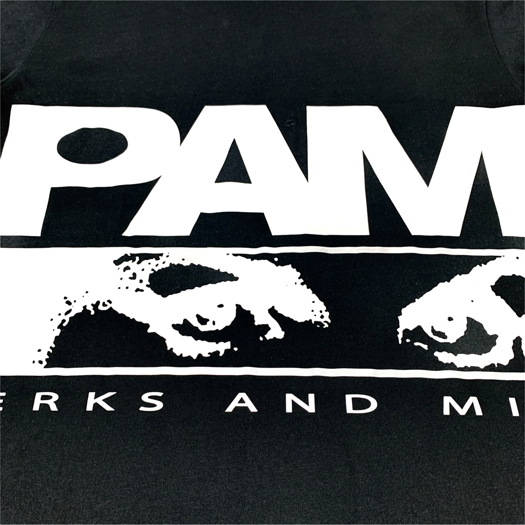 P.A.M.(パム)の新品 Perks And Mini リフレクター ブランドロゴ プリント ロンT メンズのトップス(Tシャツ/カットソー(七分/長袖))の商品写真