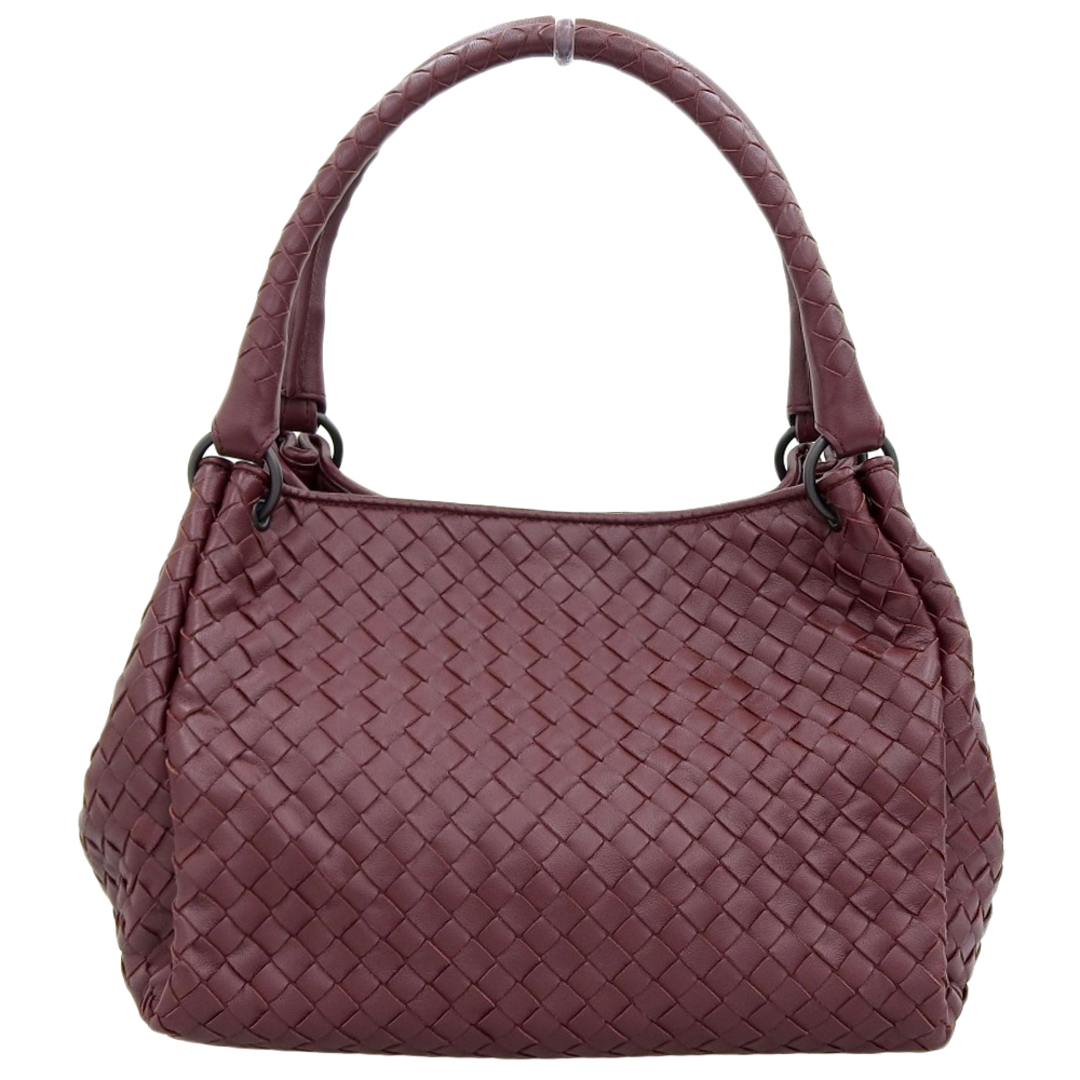 Bottega Veneta(ボッテガヴェネタ)の【本物保証】 超美品 ボッテガ ヴェネタ BOTTEGA VENETA ミニパラシュート ハンドバッグ レザー ボルドー 428047 レディースのバッグ(ハンドバッグ)の商品写真