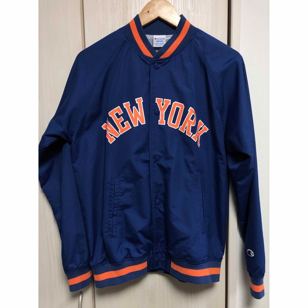 Champion(チャンピオン)のNew York Knicks ジャケット メンズのジャケット/アウター(スタジャン)の商品写真