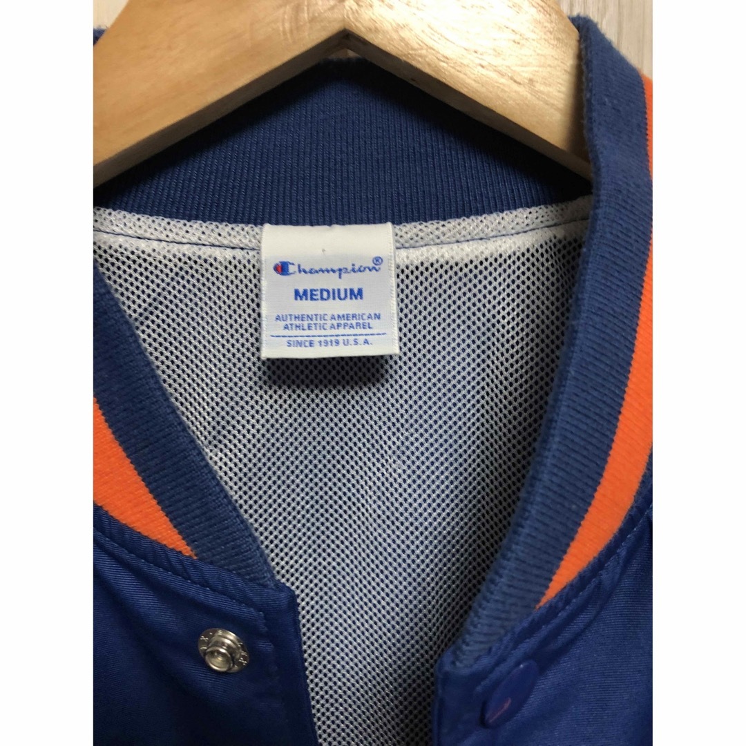 Champion(チャンピオン)のNew York Knicks ジャケット メンズのジャケット/アウター(スタジャン)の商品写真