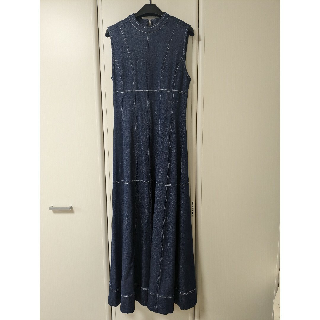 Ameri VINTAGE(アメリヴィンテージ)のhaaar様専用　TORSO LIKE DENIM DRESS レディースのワンピース(ロングワンピース/マキシワンピース)の商品写真