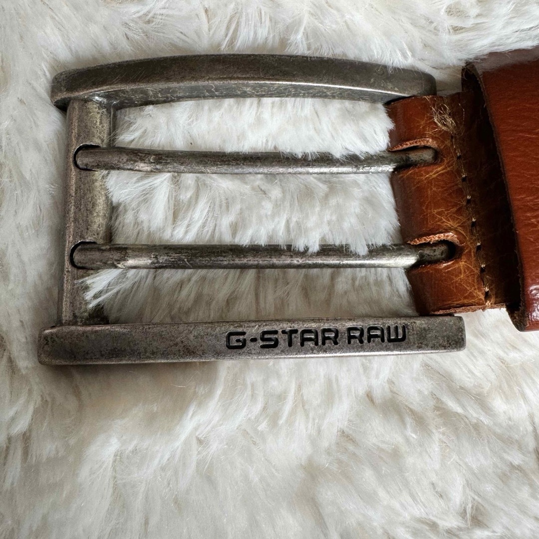 G-STAR RAW(ジースター)のG-STAR RAW革ベルト　美品 メンズのファッション小物(ベルト)の商品写真