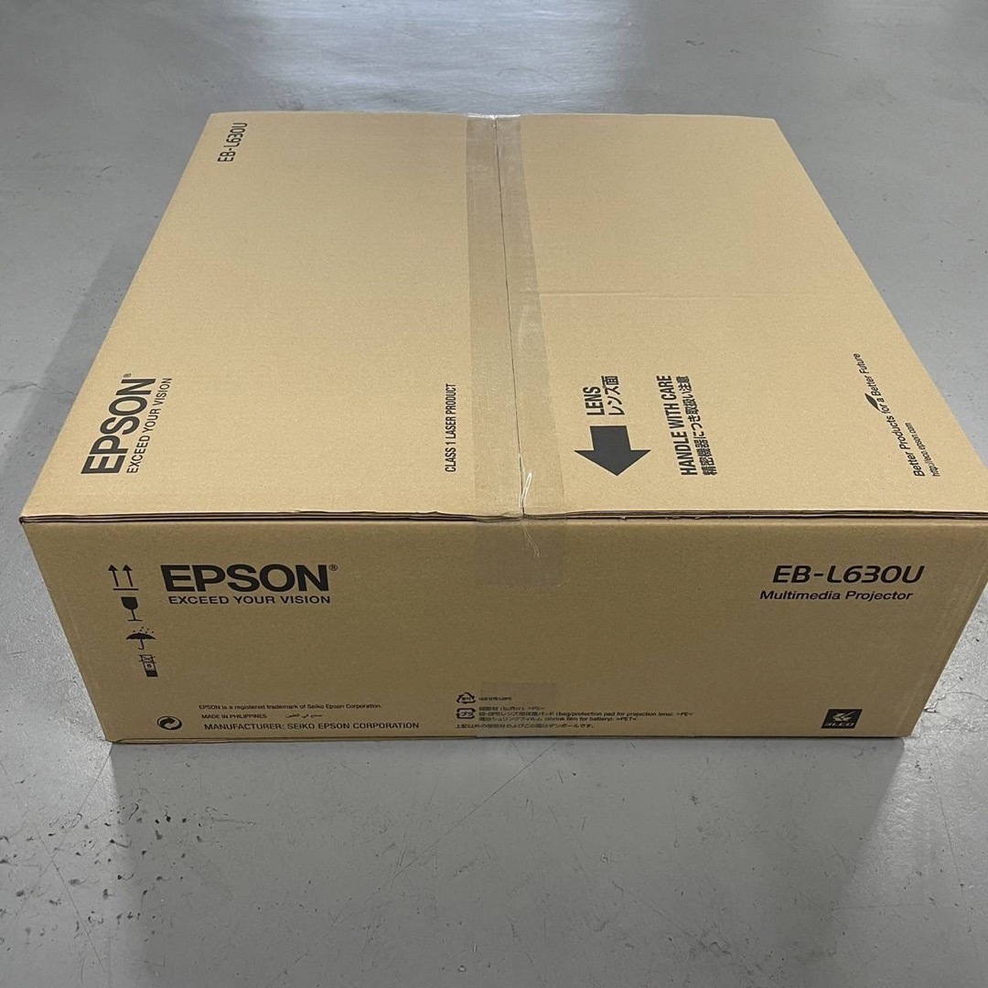 EPSON(エプソン)のEPSON EB-L630U 液晶プロジェクター(新品・未使用品) スマホ/家電/カメラのテレビ/映像機器(プロジェクター)の商品写真
