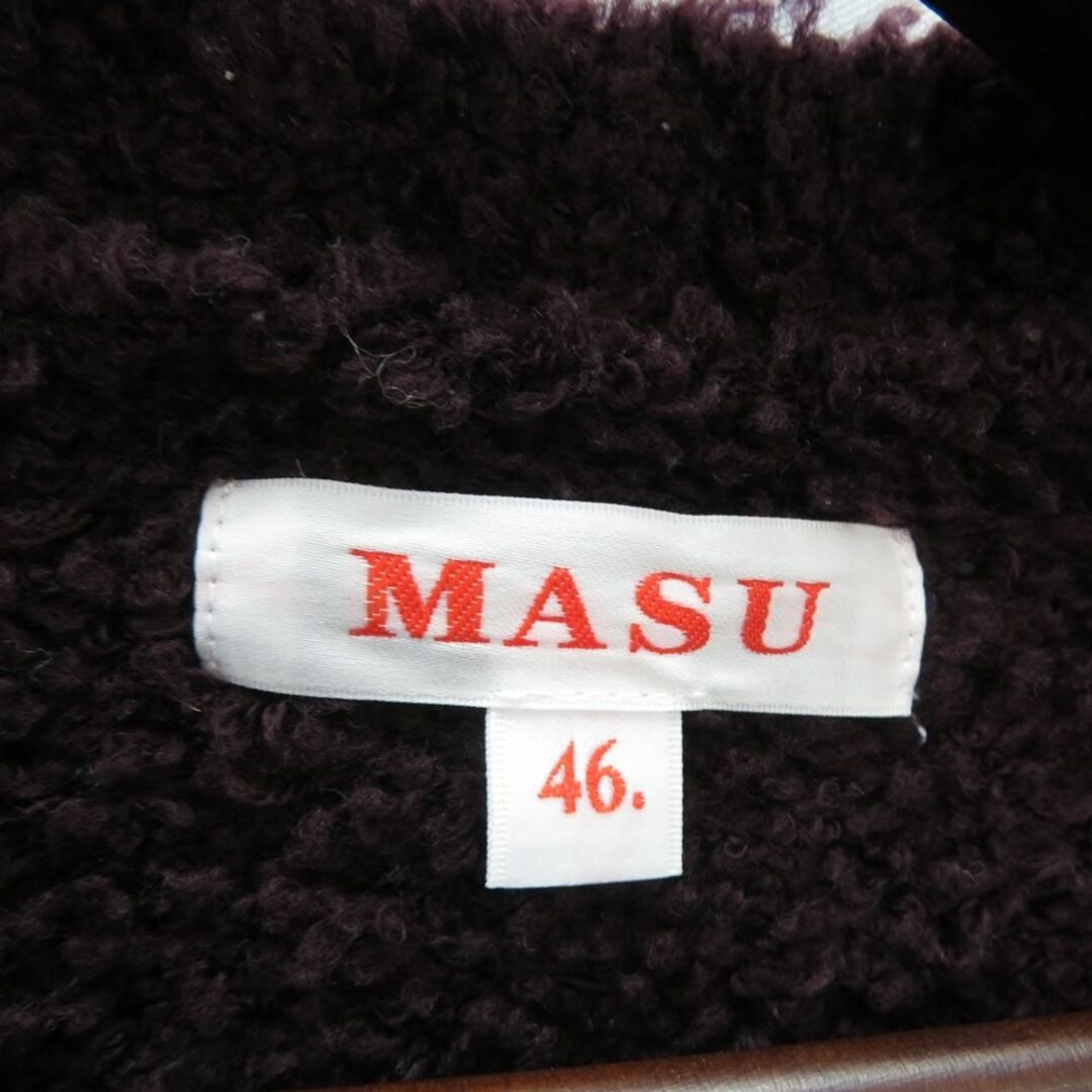 MASU 23aw UNICORN GRUNGE CARDIGAN PURPLE MFFW-KN0123 Size-46 MASU 23aw UNICORN GRUNGE CARDIGAN PURPLE MFFW-KN0123 Size-46