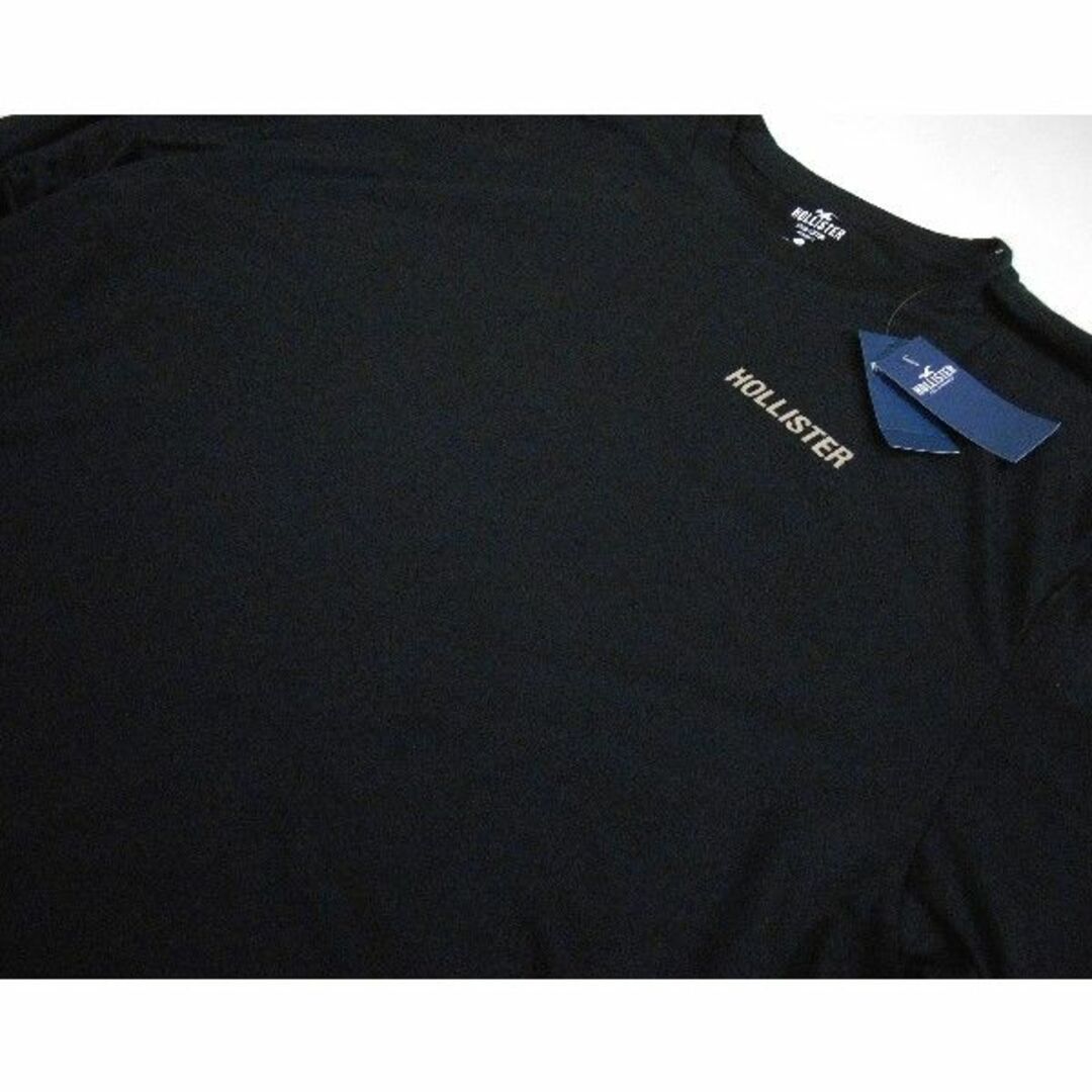 Hollister(ホリスター)のホリスター*US:XXL/ブラック/バックプリント長袖Tシャツ メンズのトップス(Tシャツ/カットソー(七分/長袖))の商品写真