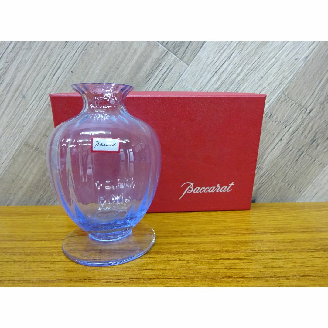 Baccarat(バカラ)のK奈057/ Baccarat バカラ フラワーベース アクアレーユ インテリア/住まい/日用品のインテリア小物(花瓶)の商品写真