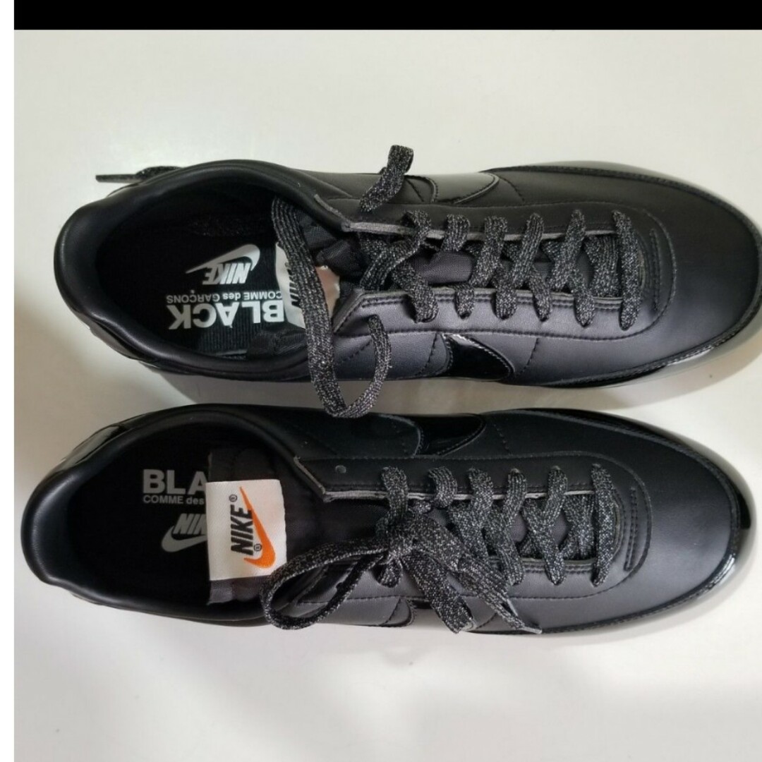 COMME des GARCONS(コムデギャルソン)の新品コムデギャルソン ブラック別注コラボNIGHTTRACK/CDG黒29cm メンズの靴/シューズ(スニーカー)の商品写真