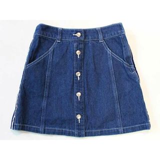 ポンポネット(pom ponette)の☆ポンポネット/pom ponette☆140cm インナーパンツ付きスカート インディゴ 【中古】子供服 キッズ kids ジュニア 女の子 春夏 131032 bottoms(スカート)