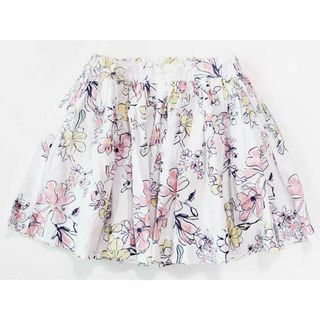 プチバトー(PETIT BATEAU)の☆プチバトー/PETIT BATEAU☆104cm スカート 白 【中古】子供服 キッズ kids 女の子 春夏 124032 bottoms(スカート)