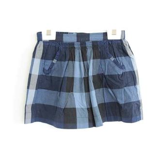 バーバリー(BURBERRY)の†バーバリー/BURBERRY†116cm(6Y) スカート 紺×黒【中古】子供服 キッズ kids 女の子 春夏秋 704032 bottoms(スカート)