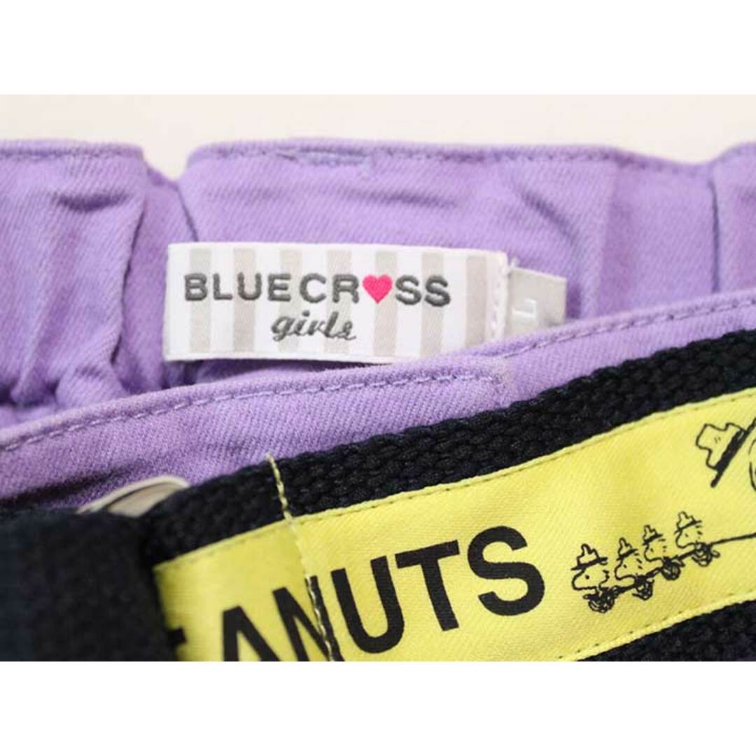 bluecross(ブルークロス)の【値下げ!】☆ブルークロス/BLUE CROSS☆160cm インナーパンツ有スカート 紫 スヌーピーコラボ '20年製 【中古】子供服 キッズ kids ジュニア 女の子 春夏秋冬 010132 bottoms キッズ/ベビー/マタニティのキッズ服女の子用(90cm~)(スカート)の商品写真