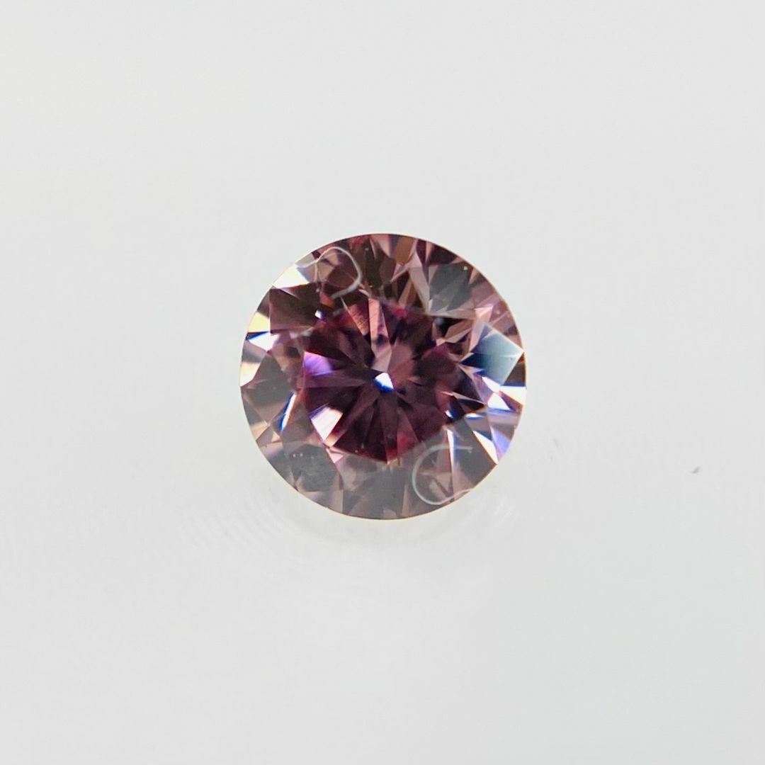 FANCY INTENSE PINK 0.069ct/RD/RT2579/CGL レディースのアクセサリー(その他)の商品写真